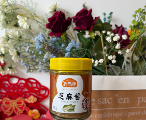 鸿福鹿芝麻酱二八酱，传统工艺酿出的香浓美味